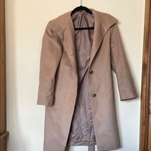Stylish Tan Overcoat